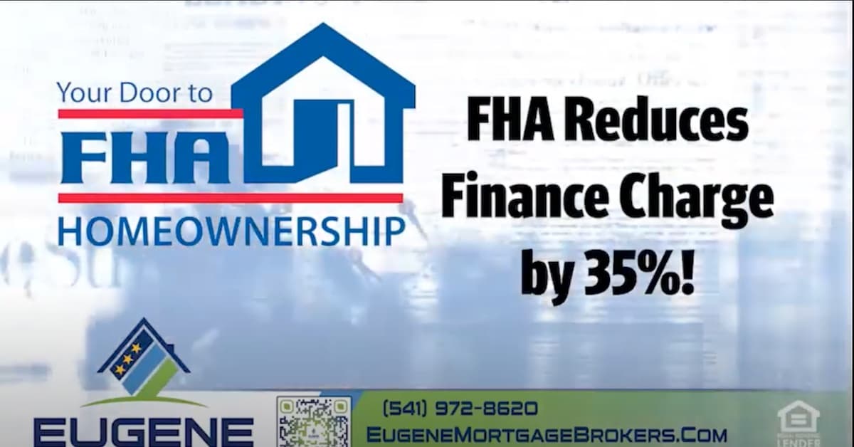 FHA fees are going DOWN!
